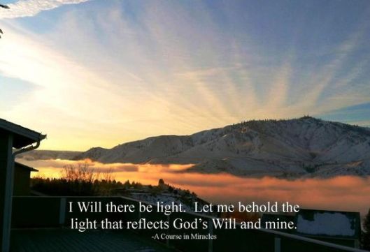 I will there be Light